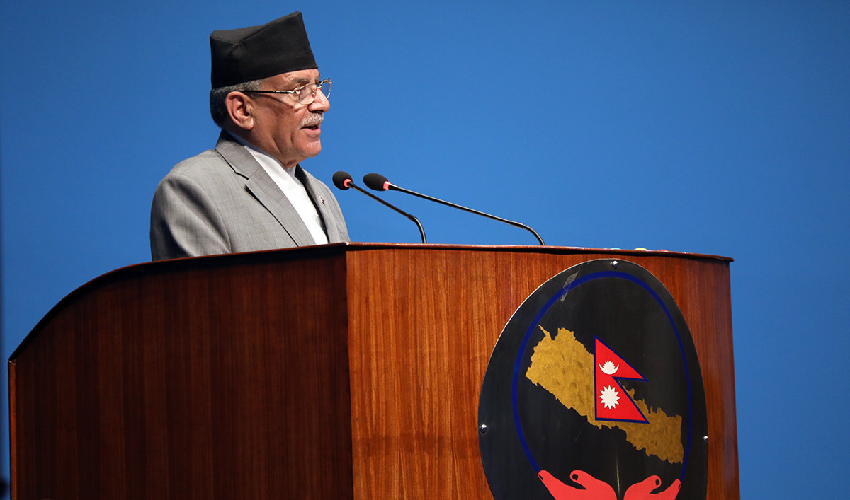 राहत  र उद्धारमा क्रियाशील हुनुपर्नेमा सरकार परिवर्तनमा लाग्नु दुःखद : प्रधानमन्त्री दाहाल